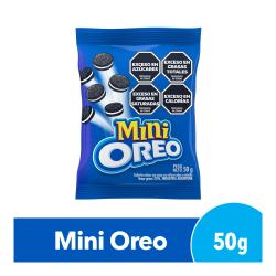 Galletita con cacao rellena mini Oreo 50 Gr