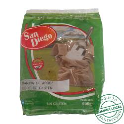 Harina de arroz sin tacc San Diego 500 Gr