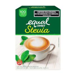 Edulcorante polvo con stevia Equalsweet 100 U