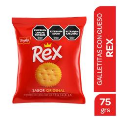 Galletitas sabor original Rex 75 Gr