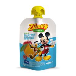 Puré manzana y naranja disney - pouch Zummy 90 Gr