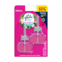 Promo aromatizante continuo repuesto tropical coco Glade 42 Ml