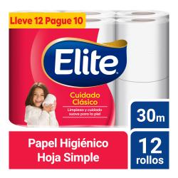 Papel higienico 12x30 m Elite 12 U