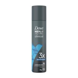 Desodorante antitranspirante en aerosol clinical cuidado Dove Men 67 Gr