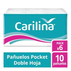 Pañuelos 6x10un - pack Carilina 60 U