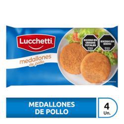 Medallones de pollo - bolsa Lucchetti 280 Gr