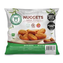 Nuggets de arvejas sabor pollo Felices Las Vacas 300 Gr