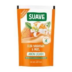 Jabón líquido flor de naranja & miel Suave 220 Ml