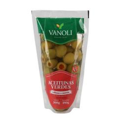 Aceitunas verdes rellena - doypack Vanoli 180 Gr