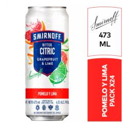 Bitter citric grapefruit & lime - lata Smirnoff 473 Cm3