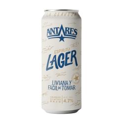 Cerveza lager - lata Antares 473 Cm3