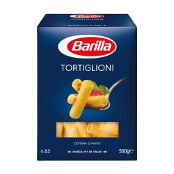 Fideos guiseros tortiglioni - estuche Barilla 500 Gr