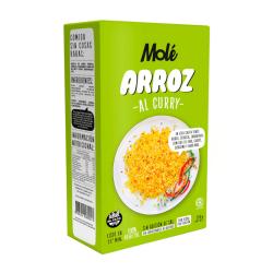 Arroz al curry - caja Molé 200 Gr