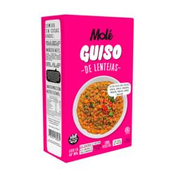 Guiso de lentejas - caja Molé 200 Gr