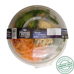 Ensalada premium rúcula zanahoria queso y cherry Mantra 1 U