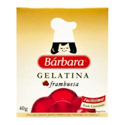 Gelatina frambuesa Barbara 40 Gr