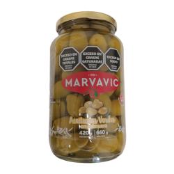 Aceitunas verdes n 1 - frasco Marvavic 420 Gr