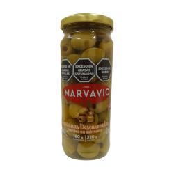 Aceitunas verdes descarozadas n 2 - frasco Marvavic 160 Gr