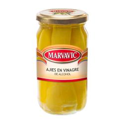 Ajíes en vinagre - frasco Marvavic 120 Gr