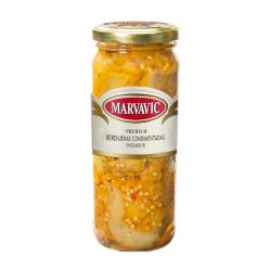 Berenjenas condimentadas en aceite - frasco Marvavic 250 Gr