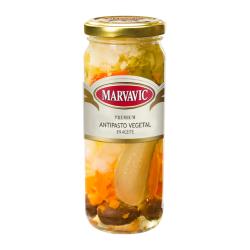 Antipasto vegetal en aceite- frasco Marvavic 200 Gr