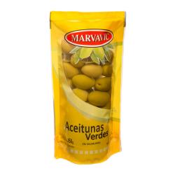 Aceitunas verdes - doy pack Marvavic 160 Gr