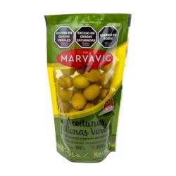 Aceitunas verdes rellenas n 2 - doypack Marvavic 150 Gr