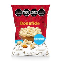 Almendras baño chocolate blanco Bonafide 80 Gr