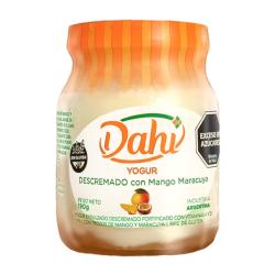 Yogur con fruta descremado mango y maracuyá Dahi 190 Gr