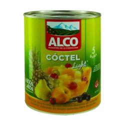 Coctel 4 frutas light - lata Alco 800 Gr