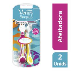 Máquina simply venus Gillette 2 U