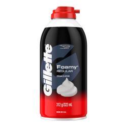 Espuma  afeitar foamy regular Gillette 312 Gr