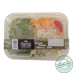 Ensalada achicoria/zanahoria/repollo blanco/cherry Mantra 200 Gr