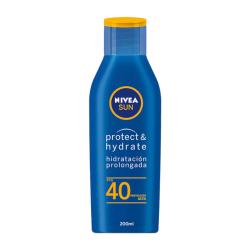 Loción protect & hidrate factor 40 Nivea Sun 200 Ml