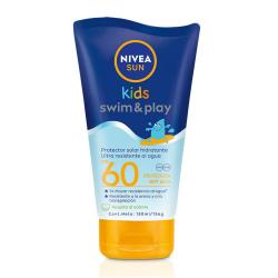 Loción swim & play factor 60 Nivea Sun 150 Ml