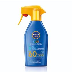 Loción protect & play factor 60 - gatillo Nivea Sun 270 Ml