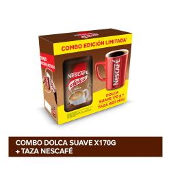 Promo café instanténeo suave mas taza Nescafe 170 Gr