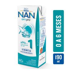 Formula lactea larga vida bebe 1 - tetra Nan 190 Ml