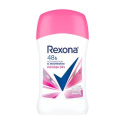 Deo antitranspirante barra powder dry Rexona 50 Gr