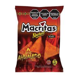 Nachos snacks sabor ahumado Macritas 90 Gr
