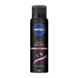 Desodorante antitranspirante en aerosol mujer black pearl Nivea 150 Ml