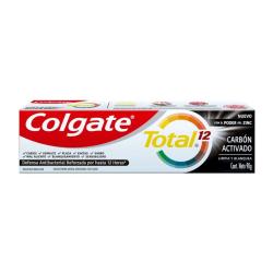 Crema dental total carbón activado Colgate 90 Gr