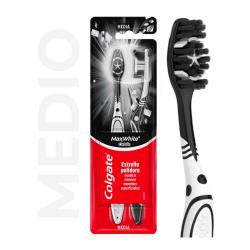 Cepillo dental max white carbon Colgate 2 U