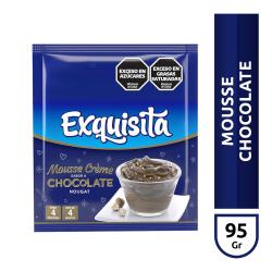 Mousse crema chocolate Exquisita 95 Gr