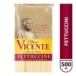 Fideos largos fettuccini Don Vicente 500 Gr