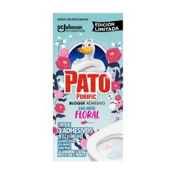 Desodorante inodoro adhesivo floral Pato 24.6 Gr