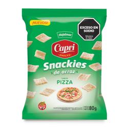 Snakies arroz sabor pizza Capri 80 Gr