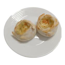 Canastita cuatro quesos  1 U