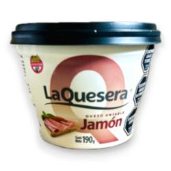Queso untable con jamón La Quesera 180 Gr