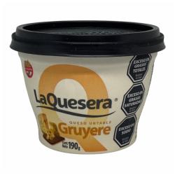Queso untable con gruyere La Quesera 180 Gr